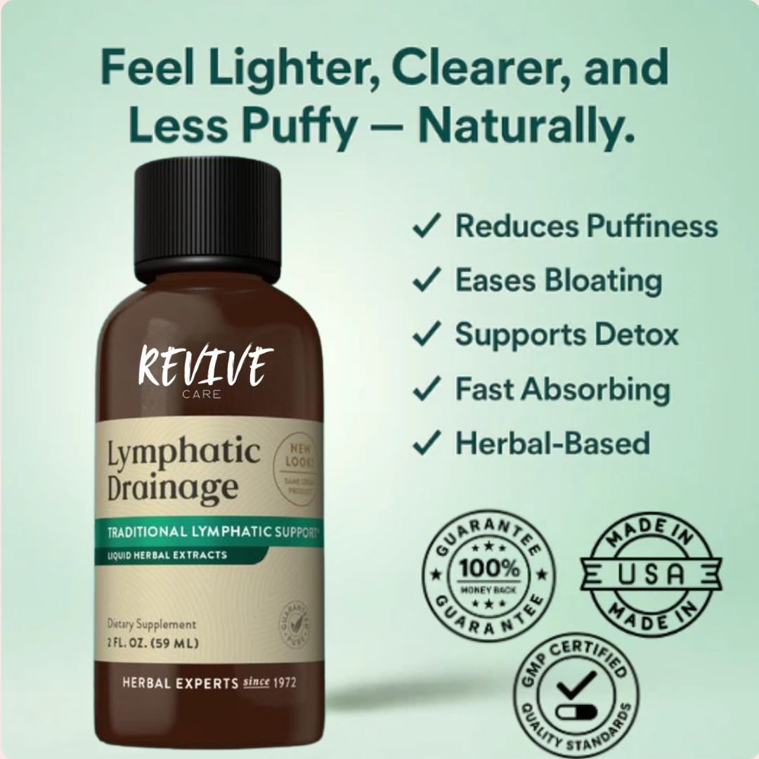 Lymphatic Drainage with Liquid Herbal Extracts