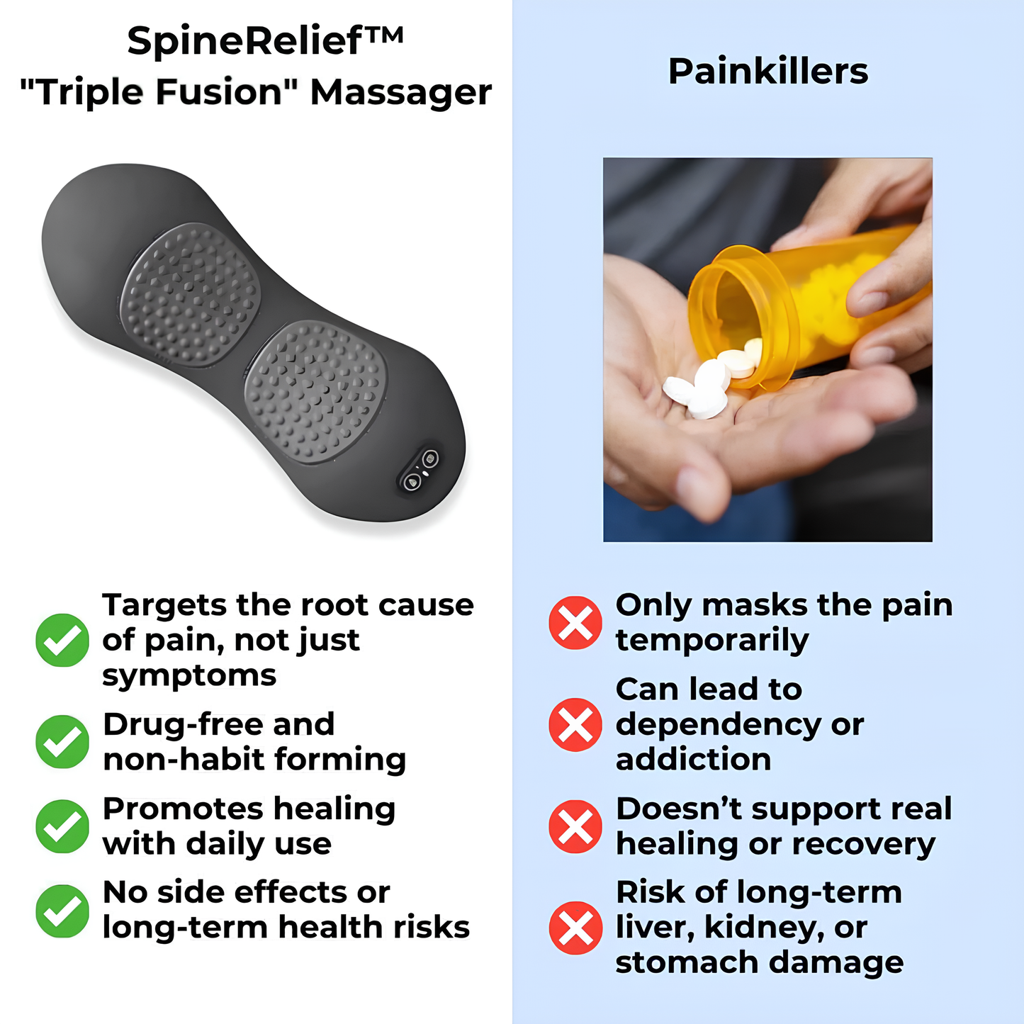 SpineRelief™ - Spinal Decompression & Spasm Recovery Device