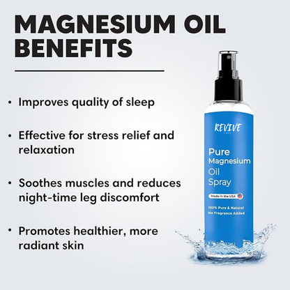 Revive Pure Magnesium Spray – Deep Joint Relief