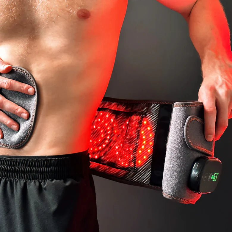 ReviveCare™ | 3-in-1 Back Massager (Red Light Therapy)