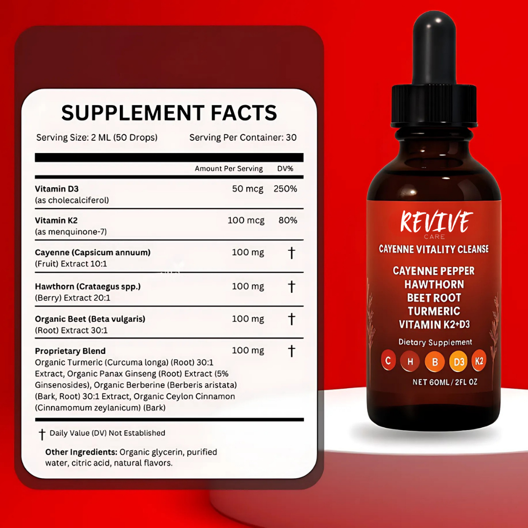 Revive Cayenne Pepper Liquid Extract