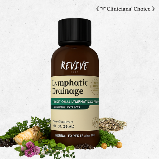 Lymphatic Drainage with Liquid Herbal Extracts