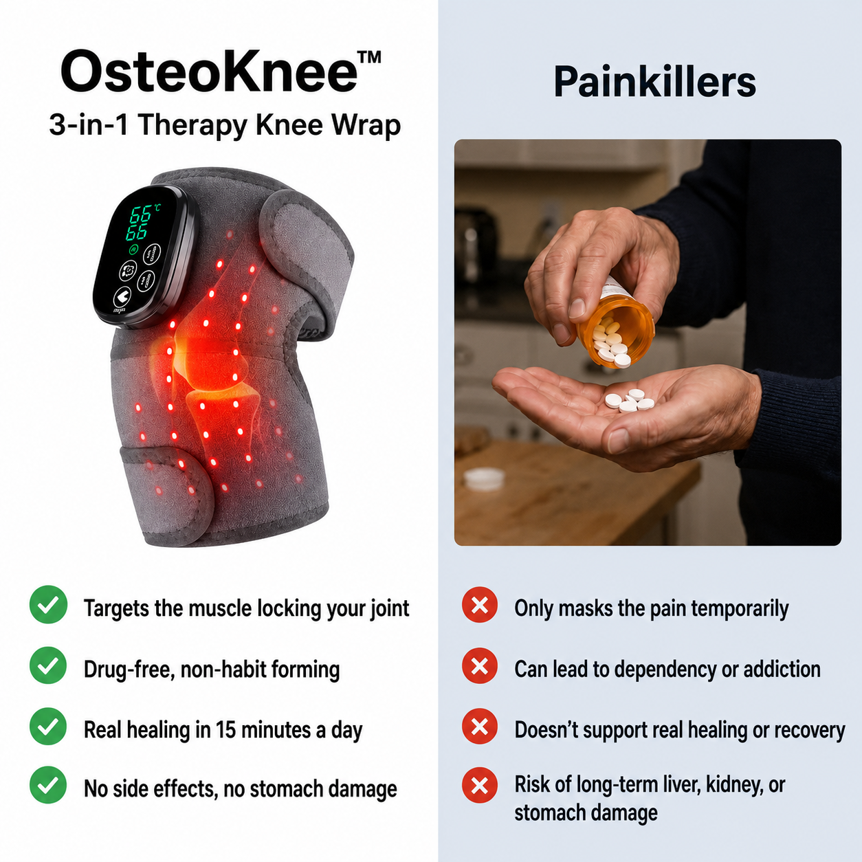 OsteoKnee - Red Light Therapy device