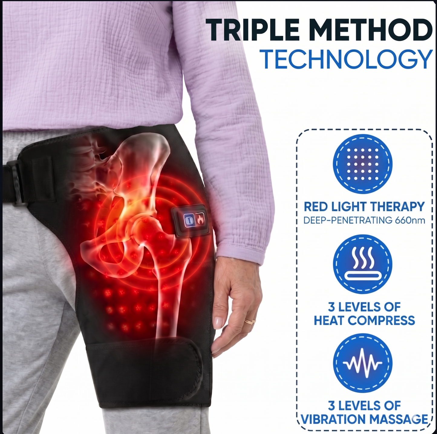 Revive HipCore - Red Light Therapy Device
